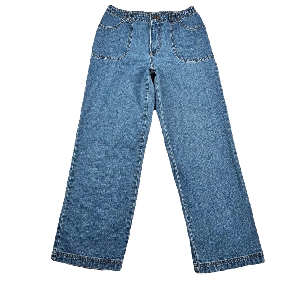Vintage Bill Blass Jeans Womens 10 High Rise Wide Leg 90s Y2K Relaxed Skater